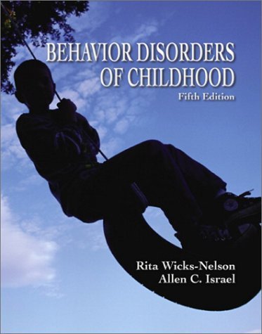 Stock image for Behavior Disorders of Childhood for sale by Better World Books