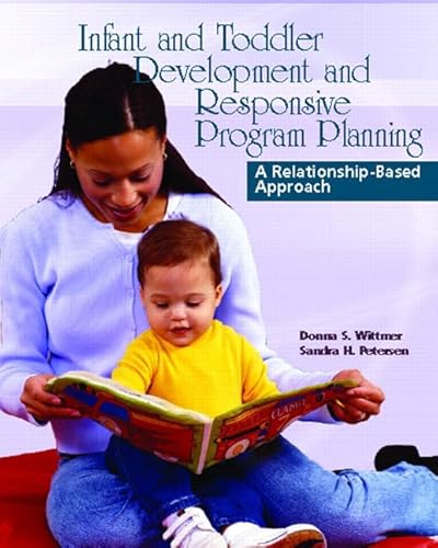 Stock image for Infant and Toddler Development and Responsive Program Planning : A Relationship-Based Approach for sale by Better World Books