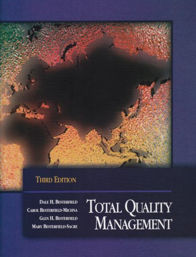 9780130993069: Total Quality Management: United States Edition