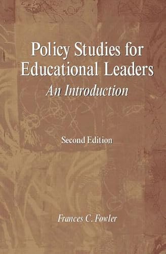 Stock image for Policy Studies for Educational Leaders: An Introduction for sale by SecondSale