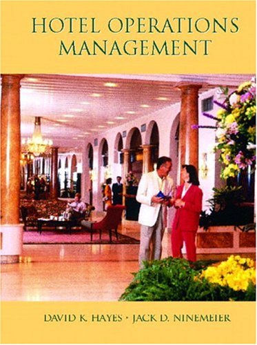 Beispielbild fr Hotel Operations Management zum Verkauf von ThriftBooks-Dallas