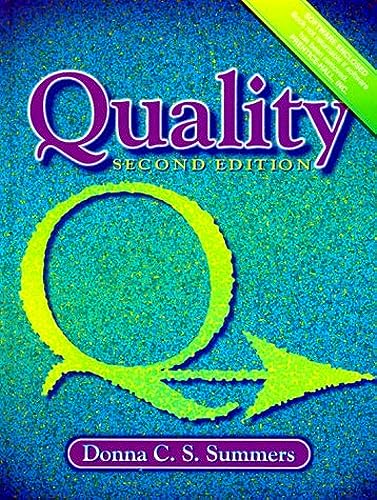 9780130999245: Quality (2nd Edition)