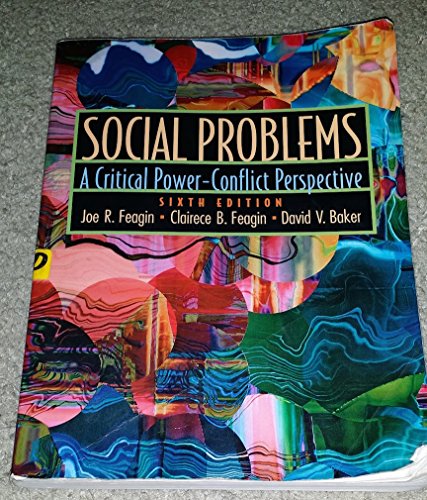 Imagen de archivo de Social Problems: A Critical Power-Conflict Perspective a la venta por HPB-Red