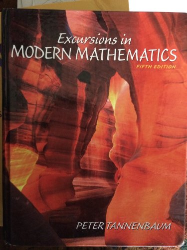 Imagen de archivo de Excursions in Modern Mathematics a la venta por ThriftBooks-Dallas