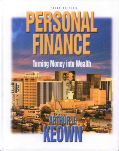 Beispielbild fr Personal Finance: Turning Money into Wealth (Prentice Hall Finance Series) zum Verkauf von Wonder Book
