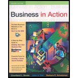 Stock image for Business in Action for sale by BooksRun