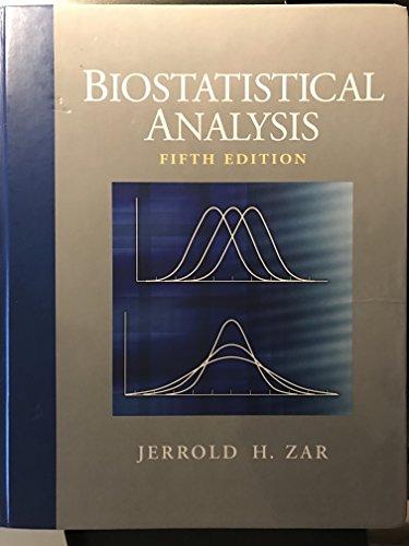 Beispielbild fr Biostatistical Analysis zum Verkauf von WorldofBooks