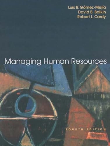 Imagen de archivo de Managing Human Resources a la venta por Better World Books