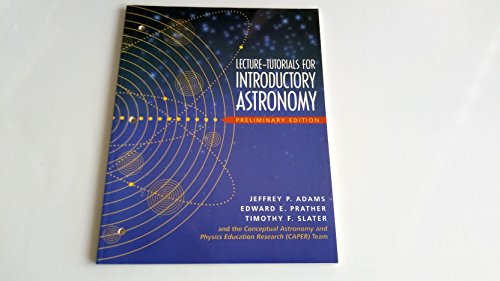 Beispielbild fr Lecture Tutorials for Introductory Astronomy - Preliminary Version zum Verkauf von ThriftBooks-Dallas