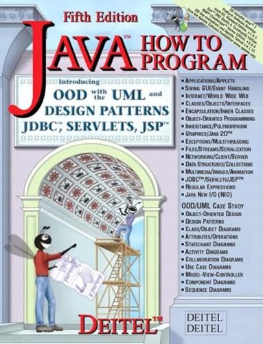 

Java: How To Program, 5th Edition