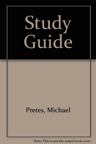 Beispielbild fr Study Guide zum Verkauf von The Book Cellar, LLC