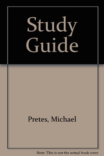 Study Guide (9780131018648) by Michael Pretes