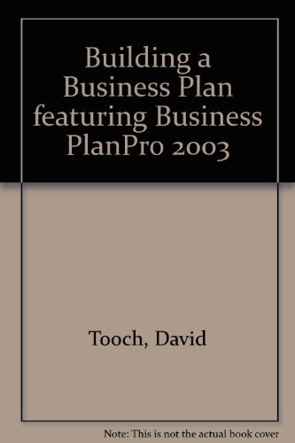Beispielbild fr Building a Business Plan and Business Plan Pro 6.0 Package zum Verkauf von Goodwill