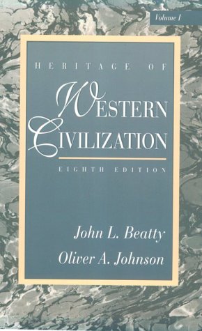 Imagen de archivo de Heritage of Western Civilization, Vol. 1, Eighth Edition a la venta por SecondSale