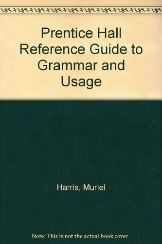 9780131053588: Prentice Hall Reference Guide to Grammar and Usage