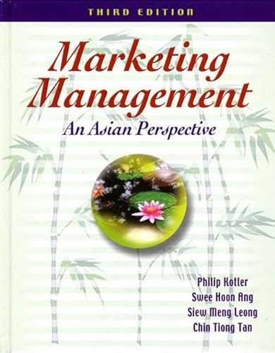 Imagen de archivo de Marketing Management: An Asian Perspective a la venta por HPB-Red