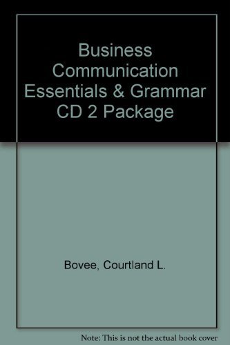 Imagen de archivo de Business Communication Essentials & Grammar CD 2 Package a la venta por Wonder Book
