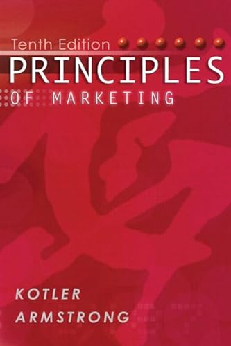 Stock image for Principles of Marketing for sale by Hippo Books