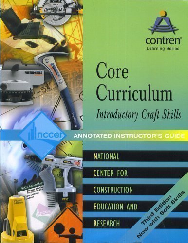 Stock image for Core Curriculum Introductory Craft Skills for sale by TextbookRush