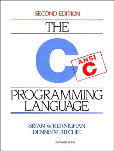 9780131103627: C Programming Language: ANSI C Version (Prentice Hall Software)