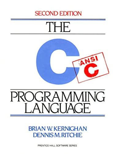 9780131103627: The C Programming Language (2nd Edition)