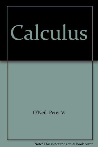 Beispielbild fr Calculus zum Verkauf von -OnTimeBooks-