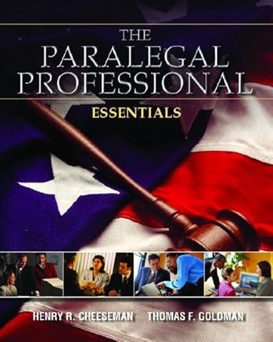 9780131104617: Paralegal Professional: Essentials (Brief Edition)