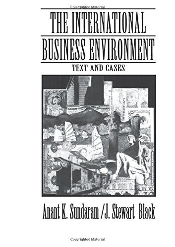 Beispielbild fr The International Business Environment : Text and Cases zum Verkauf von Better World Books: West