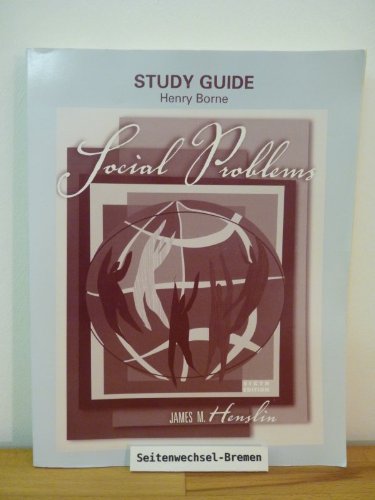 9780131105584: Social Problems: Study Guide