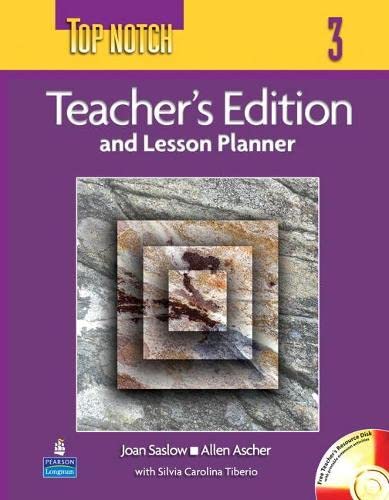 9780131106406: Top Notch 3 with Super CD-ROM Teacher's Edition with Daily Lesson Plans and Disk