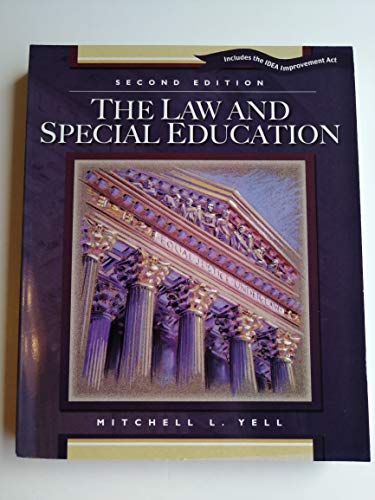 Stock image for The Law and Special Education: Includes the IDEA Improvement Act for sale by Mr. Bookman