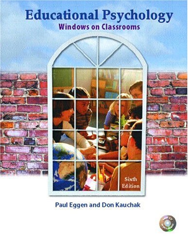 Imagen de archivo de Educational Psychology: Windows on Classrooms a la venta por ThriftBooks-Dallas