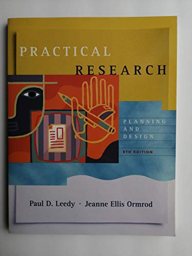 Imagen de archivo de Practical Research : Planning and Design a la venta por Better World Books
