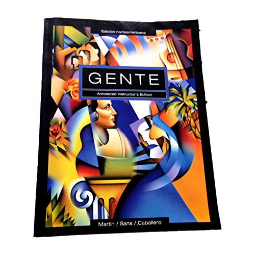 Gente (9780131108998) by Ernesto Martin