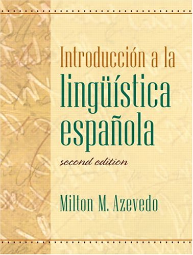 Stock image for Introduccin a la lingstica espaola (2nd Edition) (Spanish Edition) for sale by Book Deals