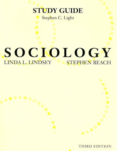 Imagen de archivo de Sociology Study Guide a la venta por HPB-Red