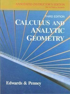 Stock image for Calculus and Analytic Geometry for sale by Better World Books