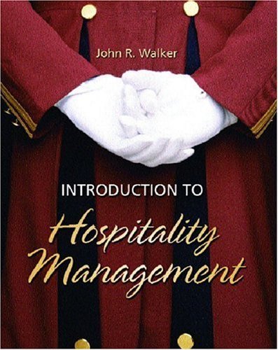 Imagen de archivo de Introduction to Hospitality Management a la venta por SecondSale