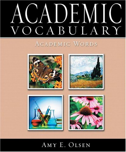 Imagen de archivo de Academic Vocabulary: Academic Words a la venta por HPB-Red