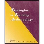 Stock image for Strategies in Teaching Anthropology for sale by Project HOME Books