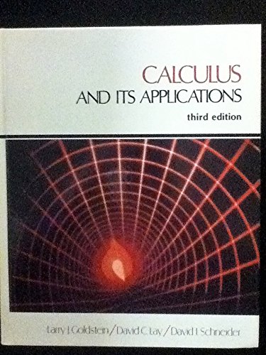 9780131118805: Calculus and Its Applications