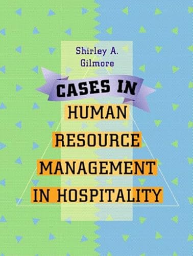 9780131119833: Cases in Human Resource Management in Hospitality