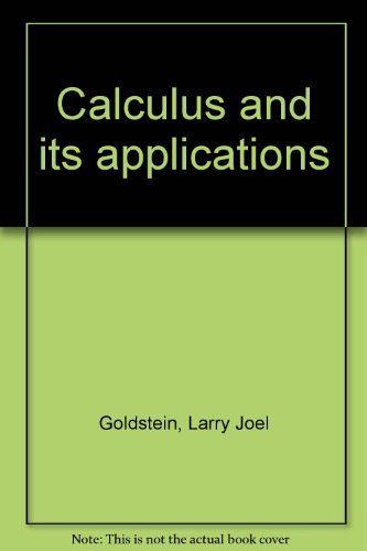 9780131121027: Calculus and its applications