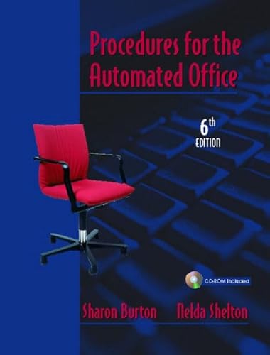 9780131121492: Procedures for the Automated Office