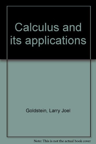 Stock image for Calculus and its applications for sale by HPB-Red