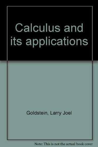 9780131121775: Calculus and its applications