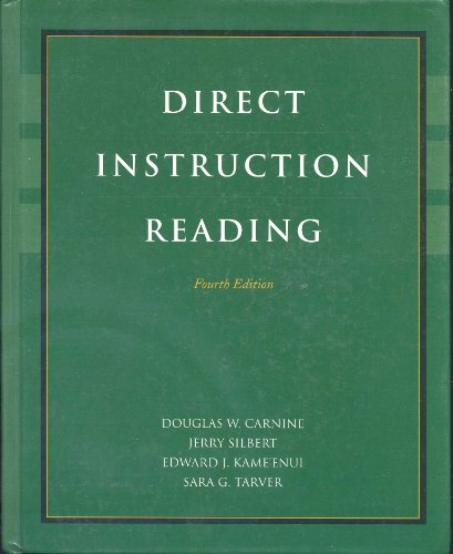 Beispielbild fr Direct Instruction Reading zum Verkauf von Goodwill Books