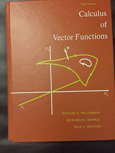 Stock image for Calculus of Vector Functions for sale by ThriftBooks-Dallas