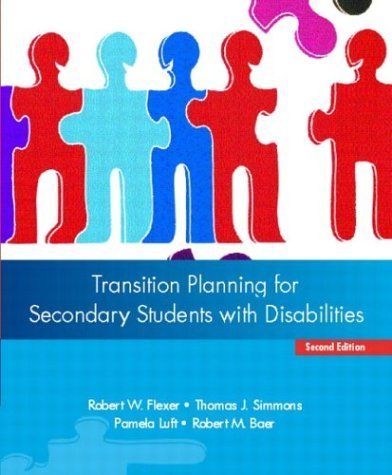 Beispielbild fr Transition Planning for Secondary Students With Disabilities zum Verkauf von BooksRun