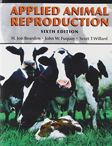 Imagen de archivo de Applied Animal Reproduction (6th Edition) a la venta por Vive Liber Books